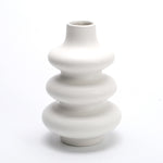 Special-shaped Ring Ceramic Vase Flower