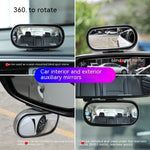 360-degree Rotation Rearview Mirror In The Car