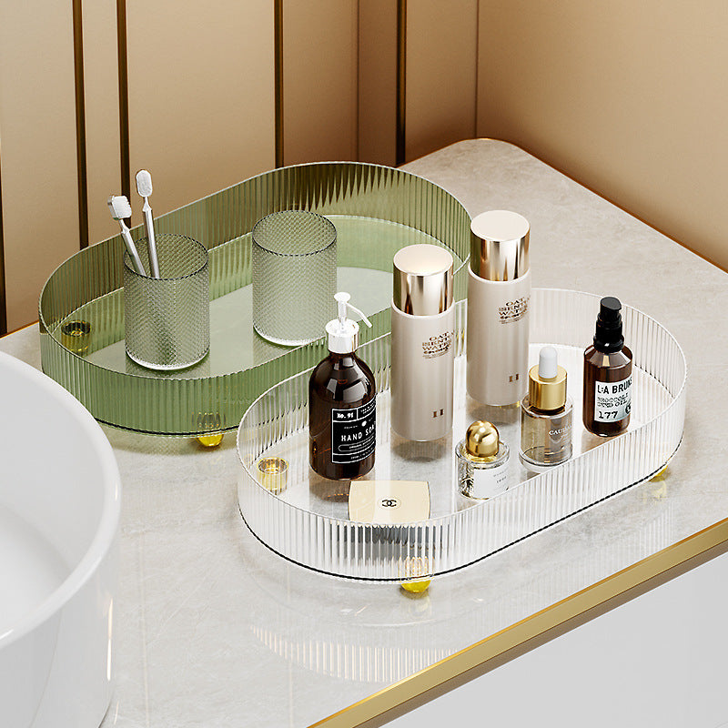 Home Living Room Rectangular Plastic Cup Draining Tray