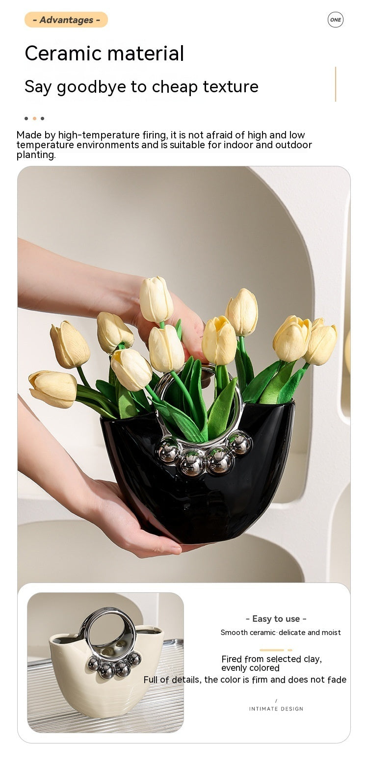 Household Good-looking Creative Ceramic Vase