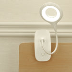 Ring clamp charging table lamp