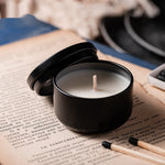 40g Travel Pack Black Iron Can Soy Wax Aromatherapy Candle