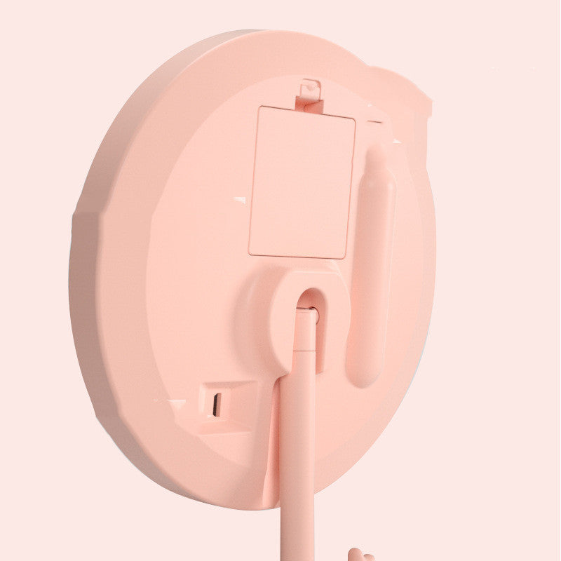 Plastic Led Makeup Mirror with Lamp Desktop Electrodeless