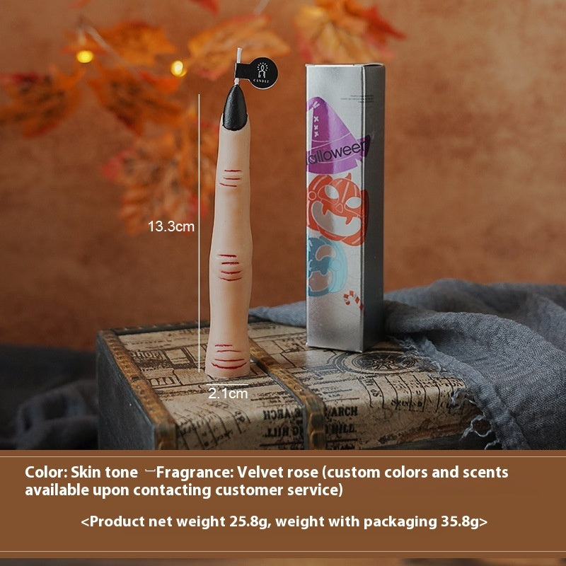 Halloween Fragrance Atmosphere Small Gift Handmade Soy Wax Shape Pole Candle