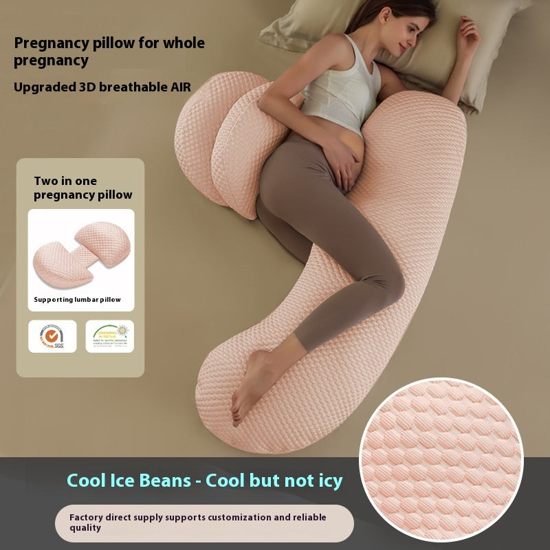 Maternity Waist Support Side Sleeping Multifunctional U-shape Pillow