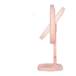 Plastic Led Makeup Mirror with Lamp Desktop Electrodeless