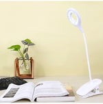 Ring clamp charging table lamp