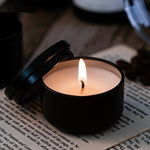 40g Travel Pack Black Iron Can Soy Wax Aromatherapy Candle