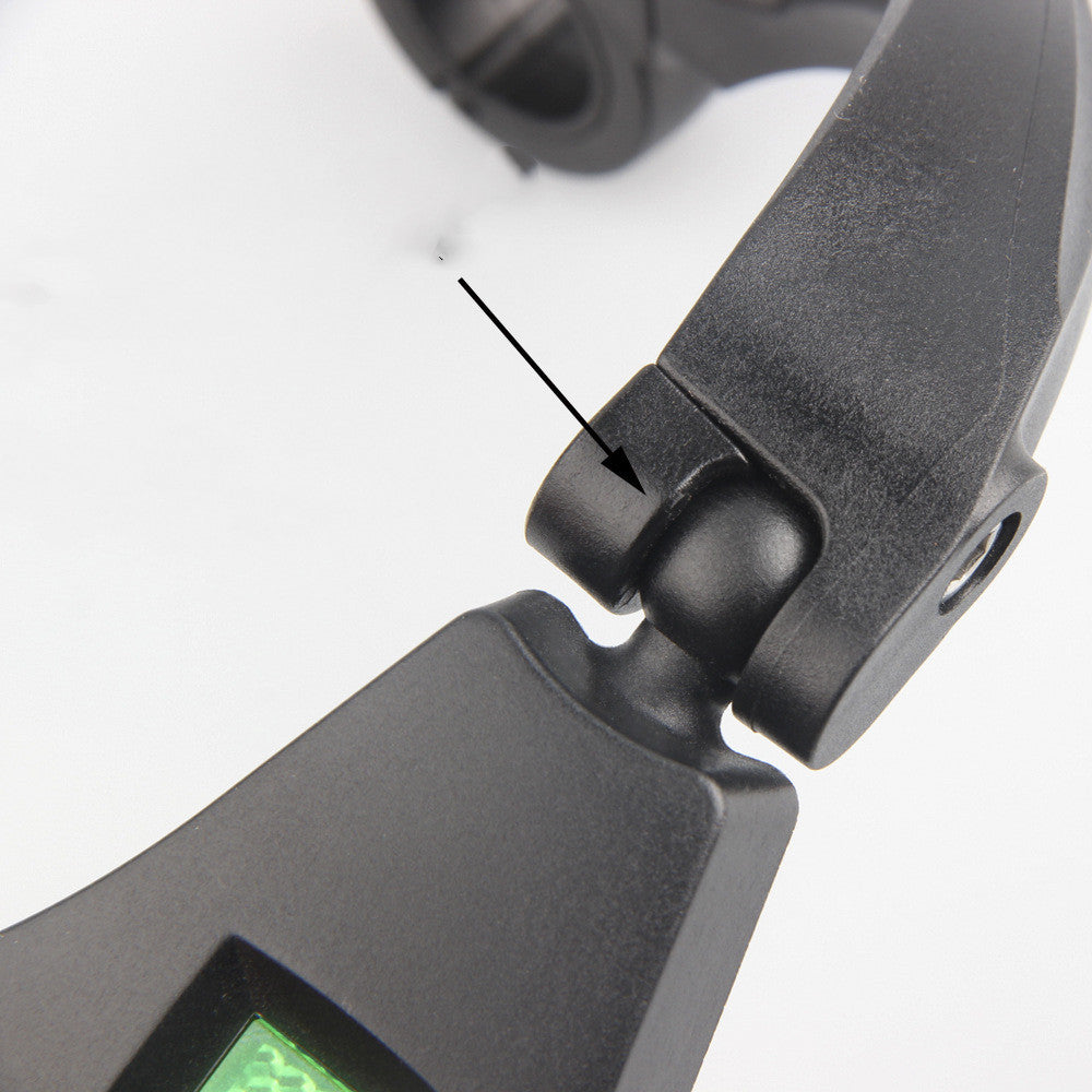 360 Degree Rotating Stainless Steel Bicycle Rearview Mirror