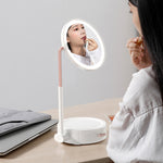 Beauty Series Lighted Makeup Mirror With Storage Box
