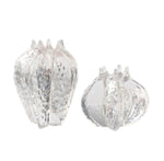 Modern Light Luxury Resin Transparent Petal Vase