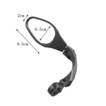 360 Degree Rotating Stainless Steel Bicycle Rearview Mirror