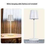 Table Lamp Touch Western Restaurant Desktop Atmosphere Led High Leg Metal Table Lamp