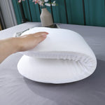 Pregnant Women's Crescent Pillow Latex Neck Cushion Multifunctional Removable And Washable