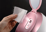 LED Light Makeup Mirror Facial Moisturizing Cleansing Instrument