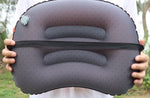 Travel Plastic Strap Outdoor Camping Inflatable Press Business Pillow