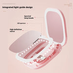 Portable Portable Folding Led Make-up Mirror With Light