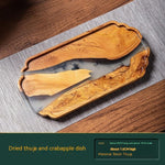 Dry Rectangular Wooden Tray