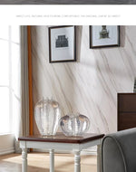 Modern Light Luxury Resin Transparent Petal Vase