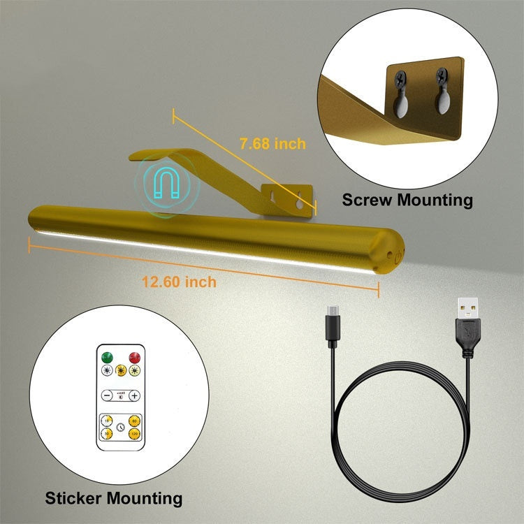 Oval Oil Painting Lamp Magnetic Bathroom Mirror Front Lamp