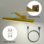 Oval Oil Painting Lamp Magnetic Bathroom Mirror Front Lamp