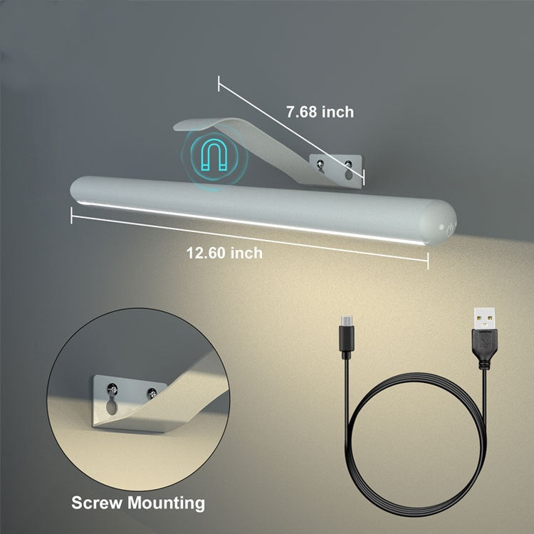 Oval Oil Painting Lamp Magnetic Bathroom Mirror Front Lamp