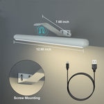 Oval Oil Painting Lamp Magnetic Bathroom Mirror Front Lamp