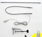 Plug-in High-brightness Nail Lighting Table Lamp LED Clip Table Lamp Long Arm