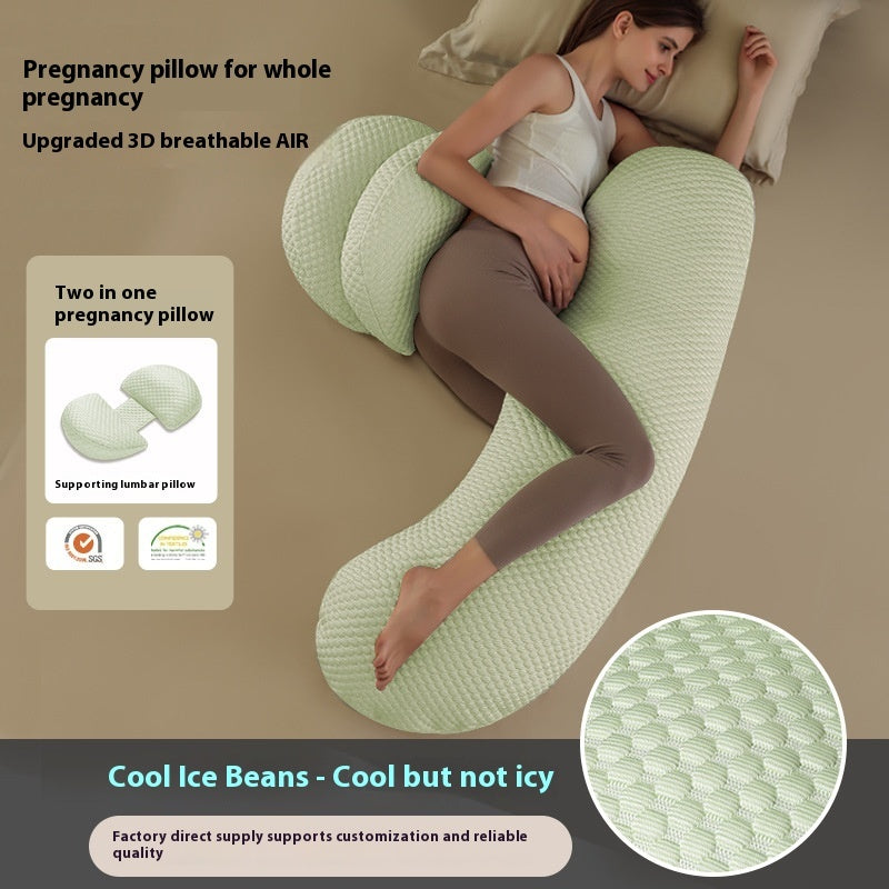 Maternity Waist Support Side Sleeping Multifunctional U-shape Pillow