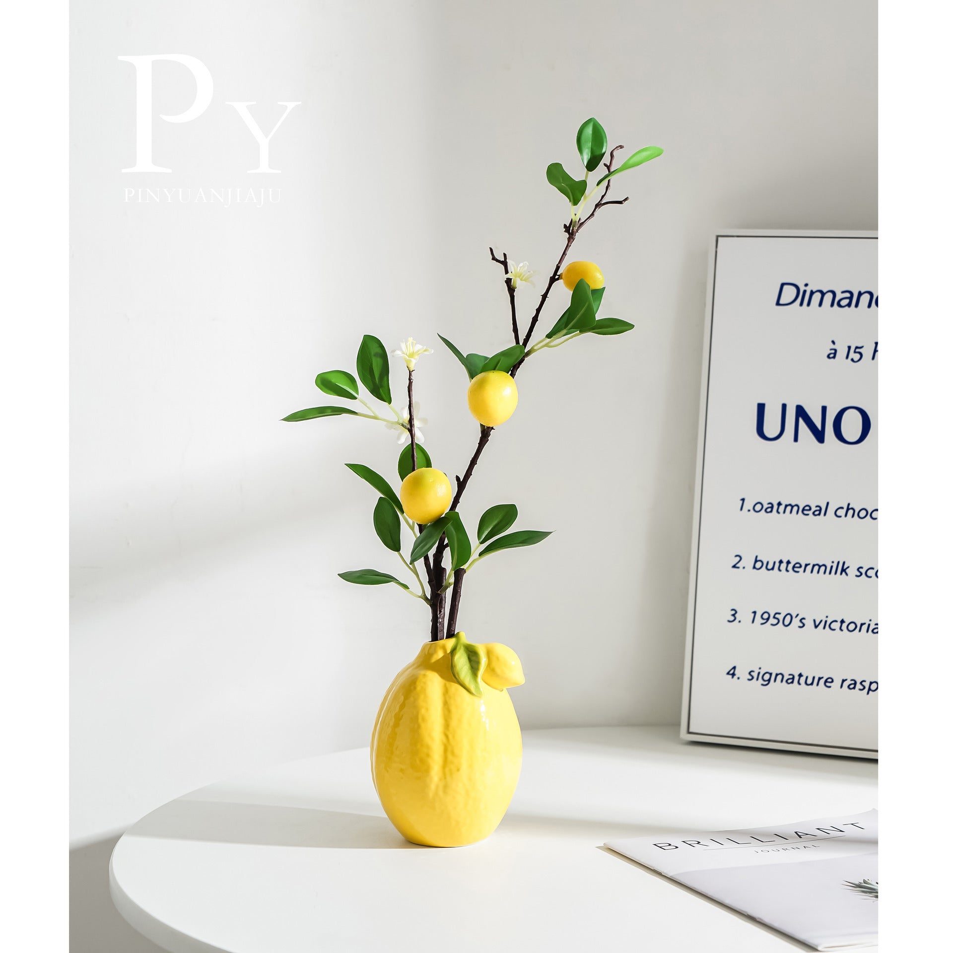 Nordic Modern Ins Style Fruit Vase Decoration